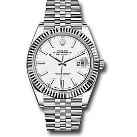 Rolex Oyster Perpetual Datejust Stainless Steel 41mm Mens Watch
