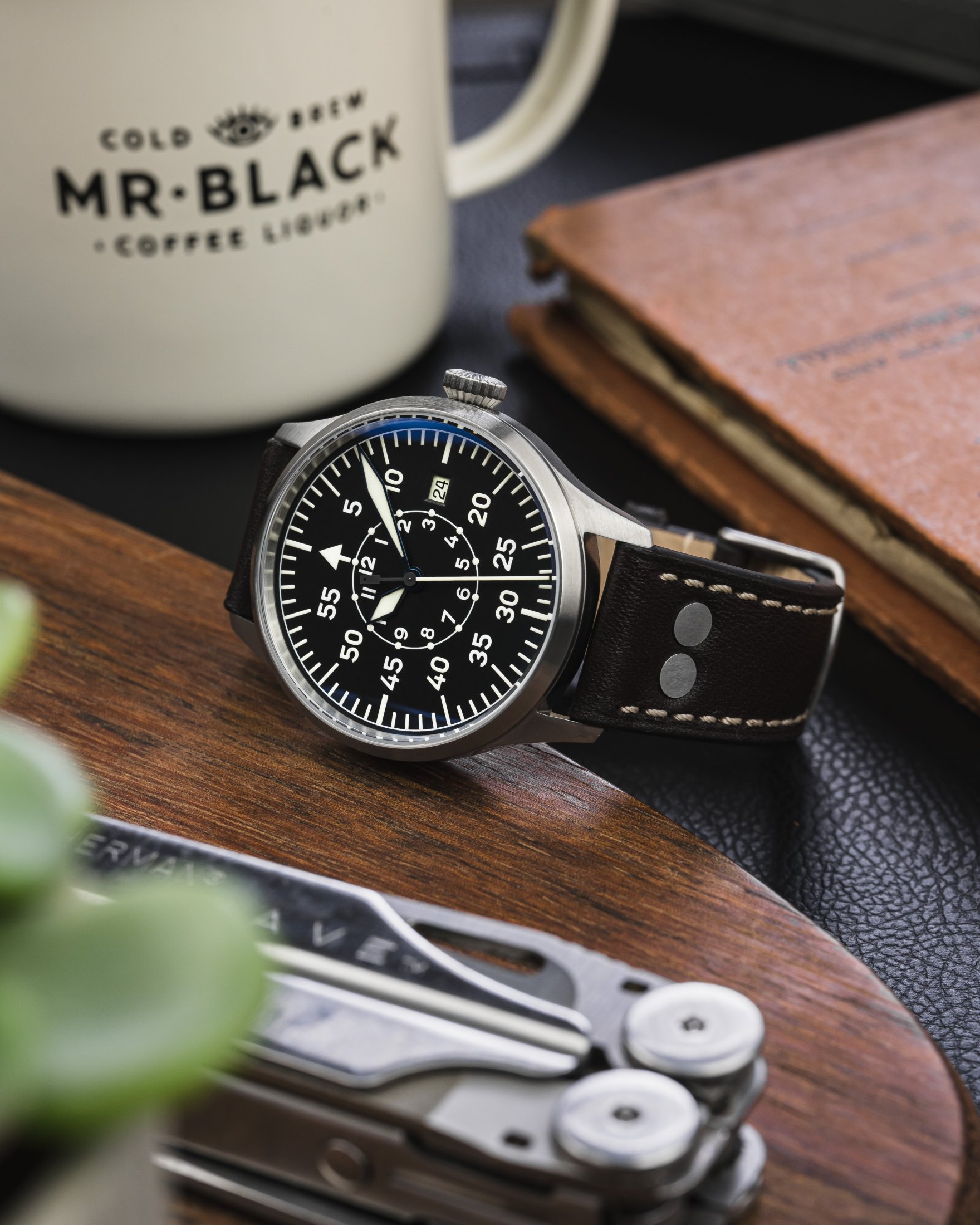 Laco Flieger Pro Pilot's Watch