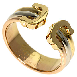 CARTIER Tri-Color Gold 2C US 5 Ring QJLXG-2555